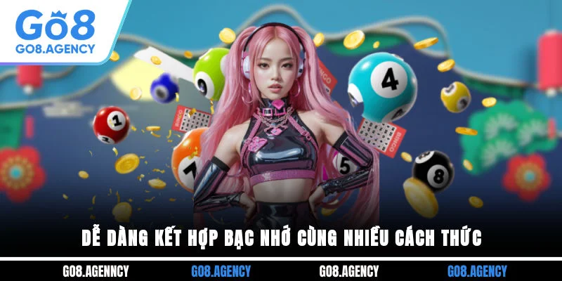 Dễ dàng kết hợp bạc nhớ cùng nhiều cách thức Dễ dàng kết hợp bạc nhớ cùng nhiều cách thức